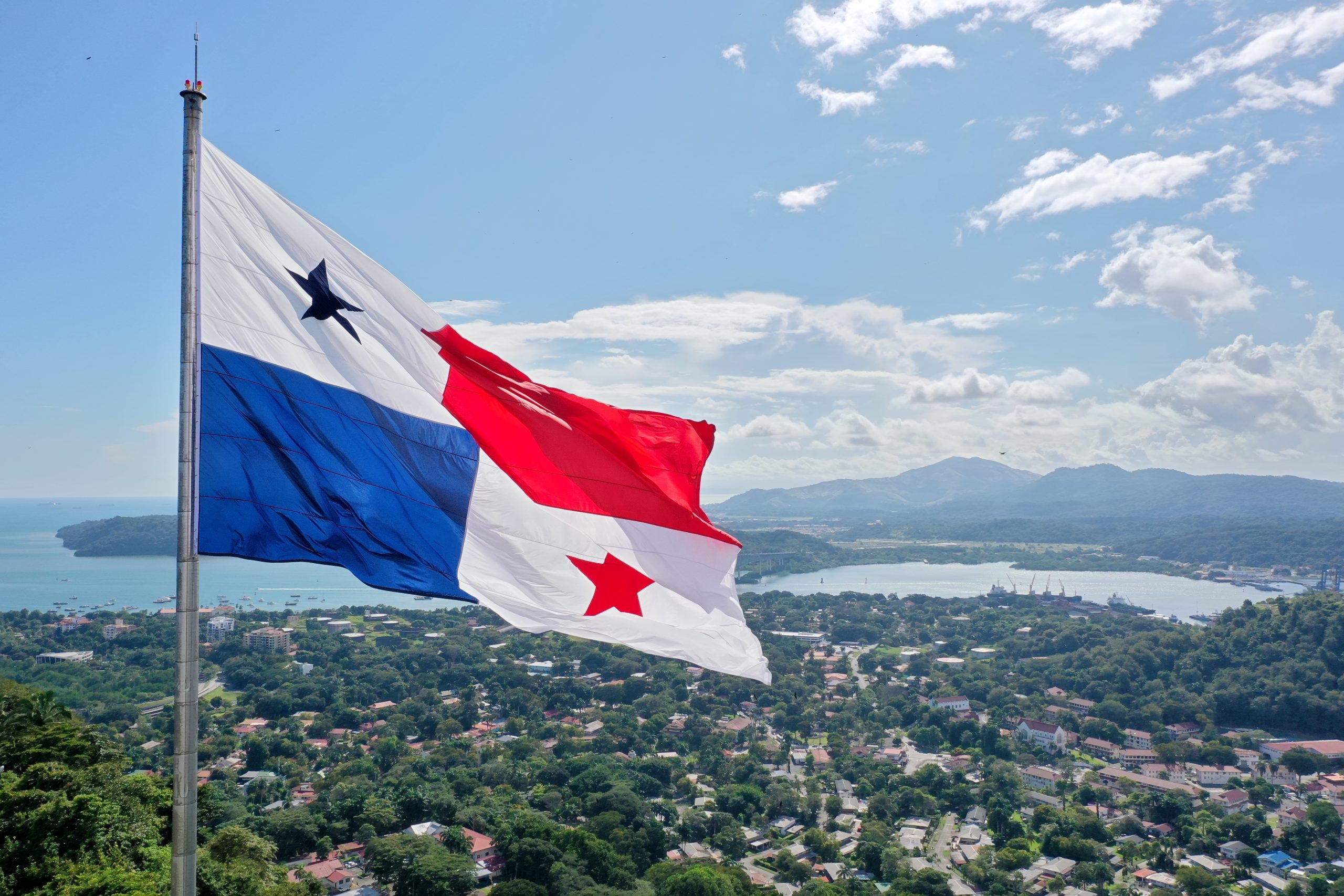 Panama Flag on Ancon Hill
